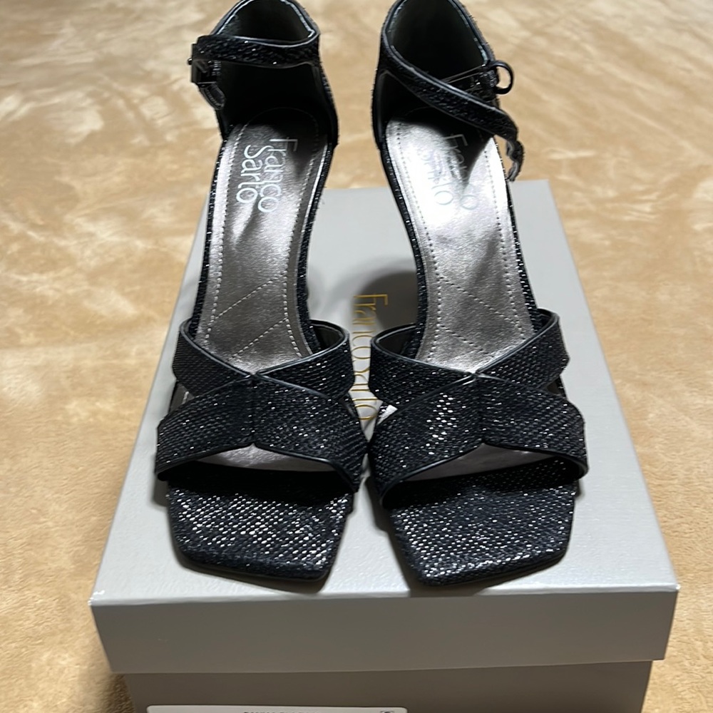 Franco Sarto Brand Rania Black Heel size 6